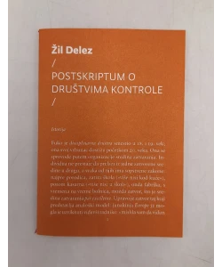 Postskriptum o društvima kontrole