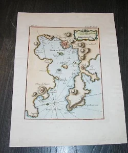 Plan du Port de Pole dans l'Istrie