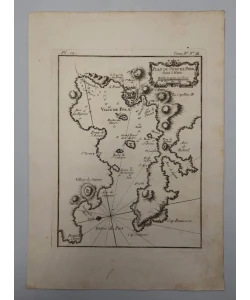 Plan du Port de Pole dans l'Istrie
