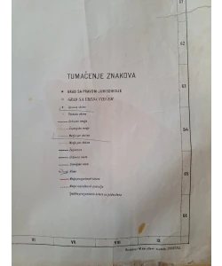 Nacrt zemljarinsko - katastralnog razdieljenja Županije virovitičke
