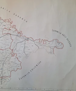 Nacrt zemljarinsko - katastralnog razdieljenja Županije virovitičke