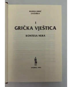 Knjiga Grička vještica 1: Kontesa Nera autor Marija Jurić Zagorka