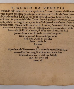 Giuseppe Rosaccio: Veduta Budve
