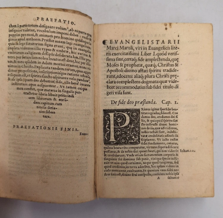 Knjiga Euagelistarium autor Marko Marulić