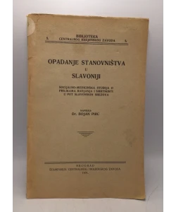 Opadanje stanovništva u Slavoniji
