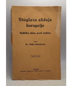 Stoglava aždaja korupcije - Našička afera pred sudom