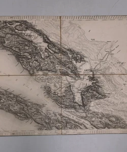Special-Karte des Koenigreiches Dalmatien Astronomisch-trigonometrisch vermessen