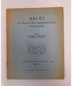 Nacrt za sporazumnu reorganizaciju Jugoslavije