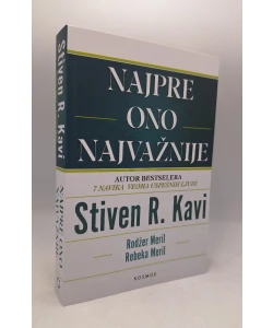 Najpre ono najvažnije