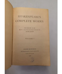 Shakespeares Complete Works I-II