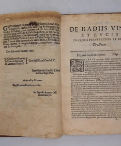De radiis visus et lucis in vitris perspectiuis et iride tractatus Marci Antonii de Dominis