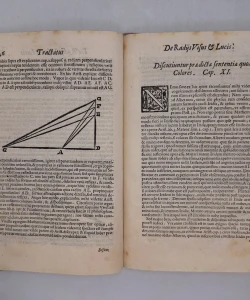De radiis visus et lucis in vitris perspectiuis et iride tractatus Marci Antonii de Dominis
