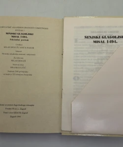 Senjski glagoljski misal 1494.