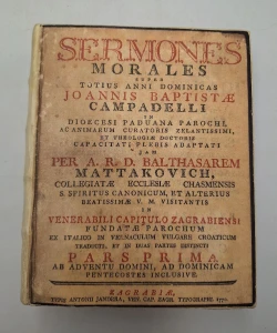 Sermones morales super totius anni dominicas I-II