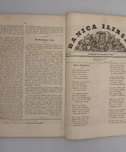 Knjiga Danica Ilirska 1841. urednik Ljudevit Gaj