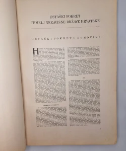 Spomen-knjiga prve obljetnice Nezavisne Države Hrvatske 10. 4. 1941. - 10. 4. 1942.