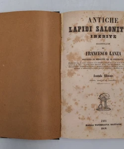 Antiche lapidi Salonitae inedite