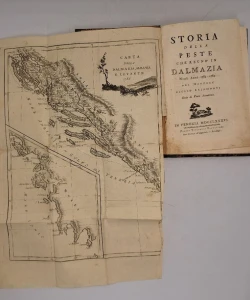 Storia della peste che regno' in Dalmazia Negli Anni 1783 -1784.