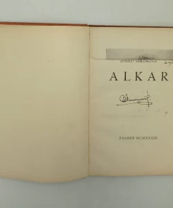 Knjiga Alkar autor Dinko Šimunović