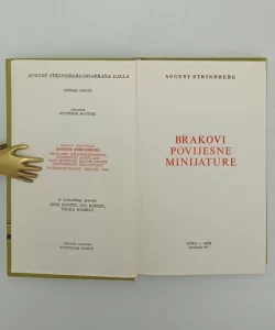 Knjiga Brakovi, Povijesne minijature autora Augusta Strindberga