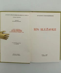 Knjiga Sin služavke autora Augusta Strindberga