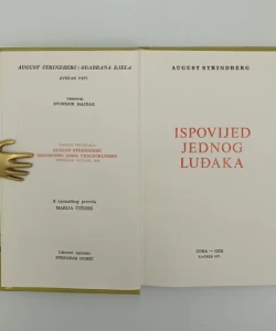 Knjiga Ispovijed jednog luđaka autora Augusta Strindberga