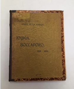 Knjiga Boccadoro 1898. - 1899.