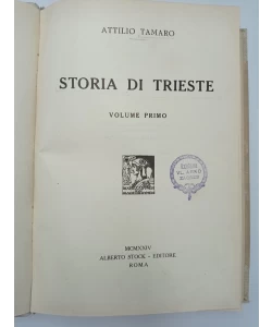 Storia di Trieste I - II.