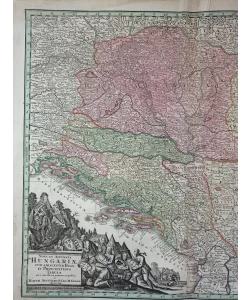 Nova et accurata Hungariae, cum adicentib. regn. ...