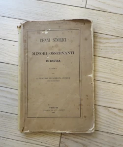 Cenni storici sui minori osservanti di Ragusa