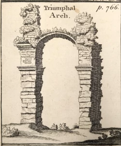 Emanuel Bowen: The Famous Bridge & Fortress of Esseck over ye Drave on ye Border of Sclavonia and Lower Hungary - Veduta osječki most