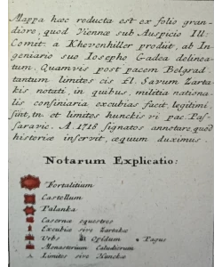 Zemljovid Slavonije i Srijemskog vojvodstva