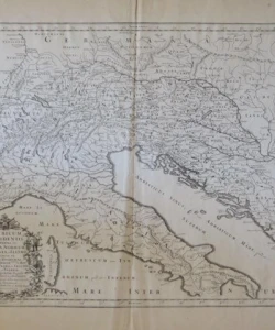 Illyricum occidentis : cvivs partes IV. Rhaetia Noricum, Panonia, et Illyris...