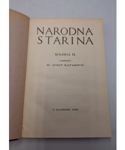 Narodna starina 1923